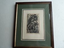 Belle gravure sur bois