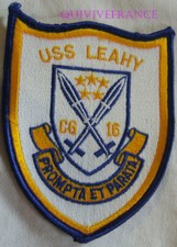 PUS568 - US NAVY USS LEAHY CG-16 PATCH