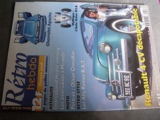 µ? Revue Retro Hebdo n°22 4CV decapotable Auto Union W16 Chevrolet Apache
