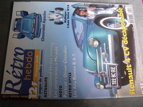 Revue retro hebdo n - revue,