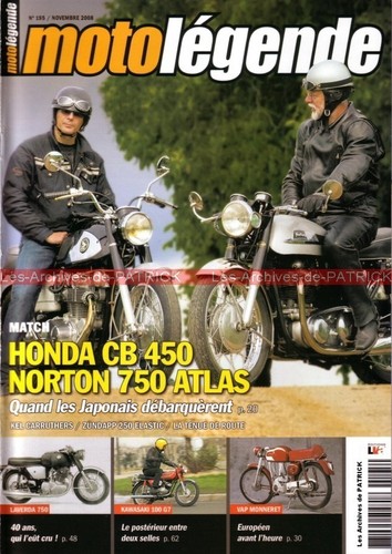 Moto legende 195 laverda - moto,