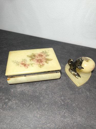 Lot vintage albâtre - lot, albâtre/onyx