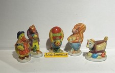 Lot de 5 Fèves de crèche divers animaux de Pâques