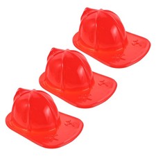  Lot de 3 casques de pompier