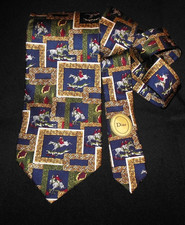 Christiant DIOR cravate motif