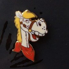Pin's Folies ***Arthus Bertrand Lucky luke Morris Cheval horse Jolly Jumper