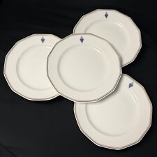 4 Assiettes dessert militaires