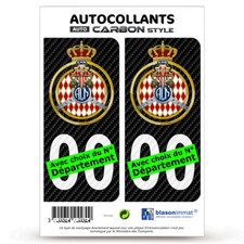 2 Autocollants immatriculation