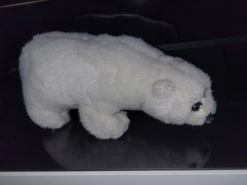 Peluche ours blanc - od,