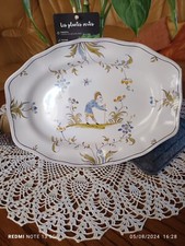 plat  EN FAIENCE DE MEILLONNAS