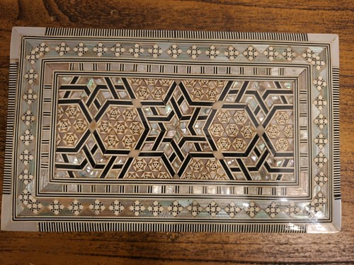 Vintage boite mosaïque - boite,