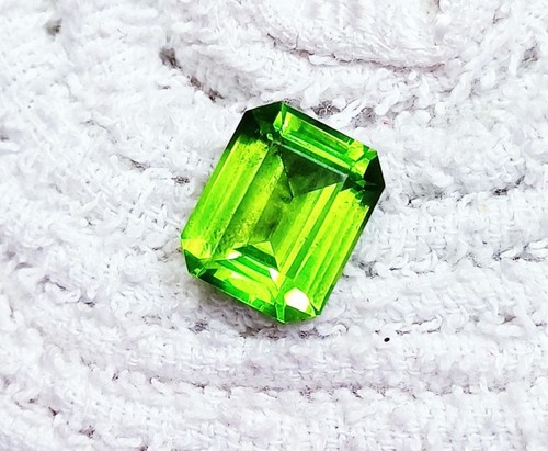 Peridot naturel vert taille - vert,