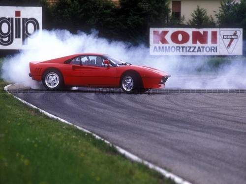 Photo ferrari 288 gto - ferrari, burnout