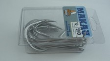 Addya A705SSMA9/0-10 Makau Aiguille Oeil Gros Gibier Crochet Sz 9/0 Inox 10CT