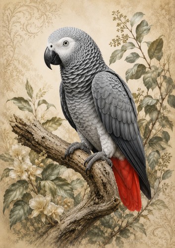 Affiche gris gabon - affiche, du