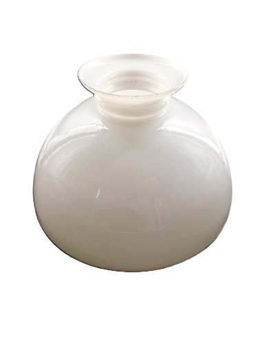 Globe opaline blanche xixe - globe,