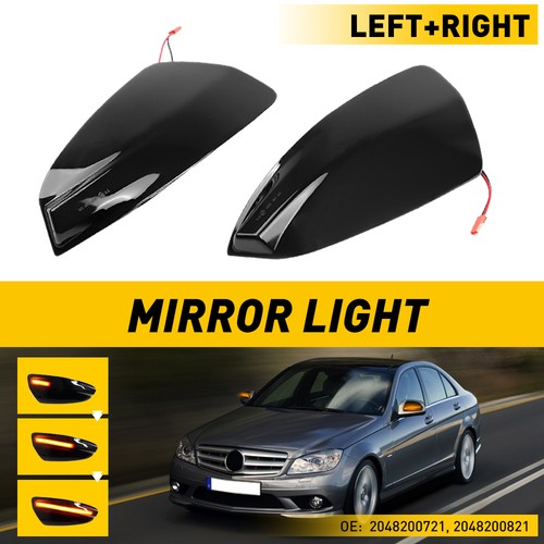 Led dynamic side mirror - mirror, lights
