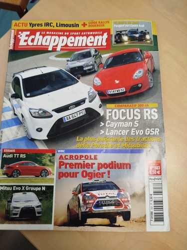 échappement 503 2009 - Échappement, 07/2009