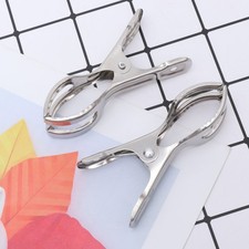 18 Pcs Pinces À Linge Inox