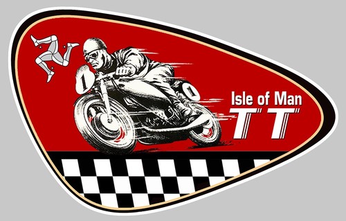 Sticker isle man tourist - isle,