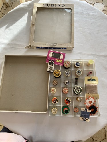 Boîte très ancienne fils - boîte,