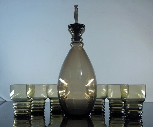Art deco service digestif - art,