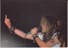 CARTE POSTALE  *CHANTEUR ROCK