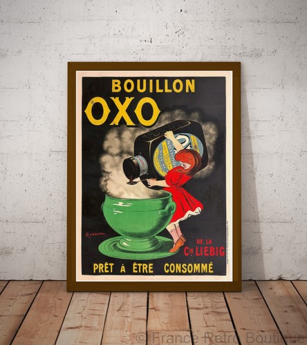 Poster affiche bouillon oxo - poster-affiche,