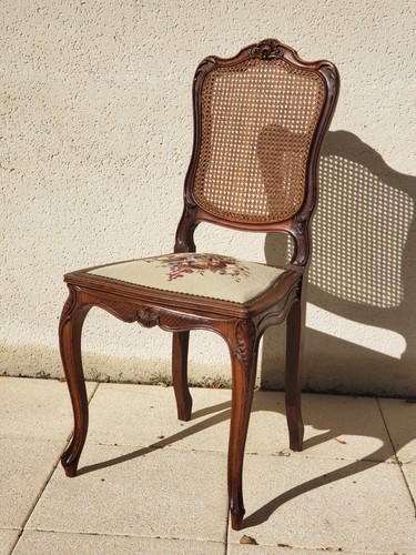 Chaise ancienne style louis - chaise,