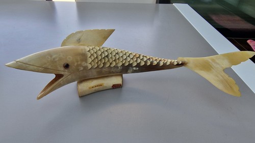 Poisson sculpté corne - poisson,