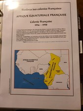 Timbres de l'Afrique Equatoriale Française