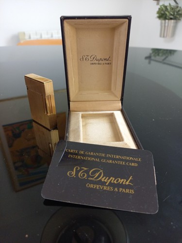 Briquet dupont plaqué - dupont,