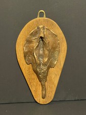 Curiosa vagin en bronze moulage érotique sexe féminin érotisme XXème vulve