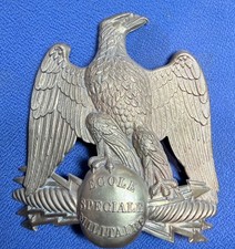 MILITARIA PLAQUE DE SHAKO