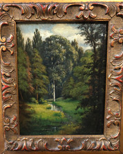 Petit Tableau Ancien Peinture