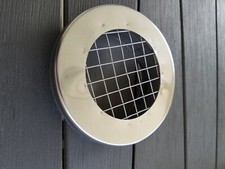  GRILLE ANTI-OISEAUX D 80 TUBAGE POUJOULAT finition Inox - 