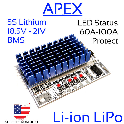 60a 21v li ion lipo - 5s,