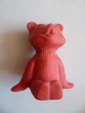 Figurine gomme ESSO GLUPS  - Monsieur BALOURD version rouge