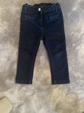 Jean bleu foncé Jacadi bébé fille 18M
