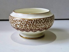 Bol En Porcelaine Anglaise Vintage Royal Doulton 'Gaythorne' Avec Finition Dorée