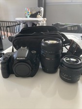 Appareil Photo Numérique Sony Alpha 58 Avec 2 Objectifs Et Sacoche