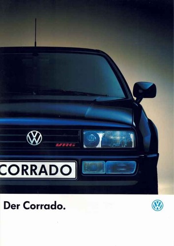 Catalogue brochure corrado - catalogue, vw