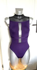 Justaucorps danse violet taille 34 XS contemporain, classique, NEUF