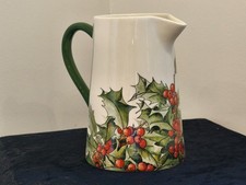 GRAND PICHET A EAU EN FAIENCE DE GIEN  " LE HOUX "