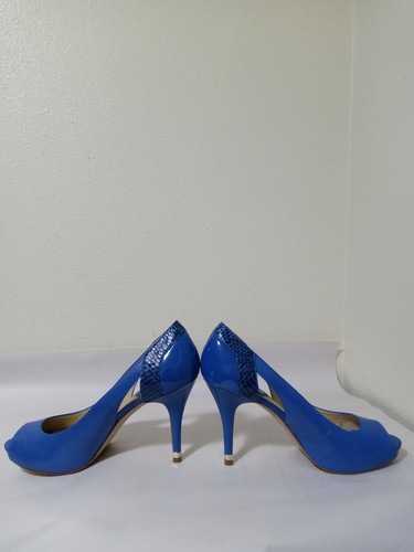 Marc fisher blue open toe - marc,