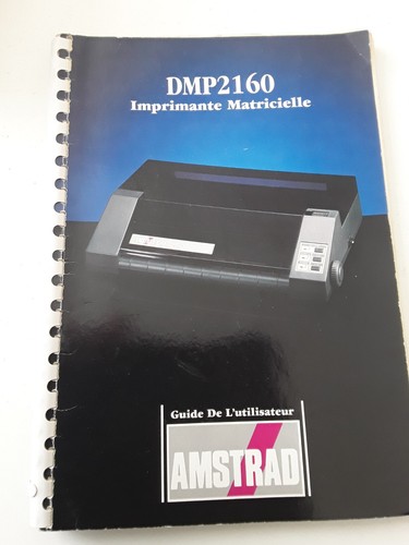 Amstrad manuel dmp 2160 - manuel,