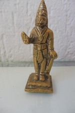 Belle Figurine En Bronze, Divinité Hindoue : HANUMAN