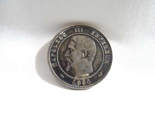 Medaille jeton argent napoleon - argent,