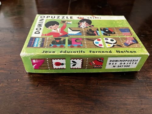 Jeu societe domino puzzle - jeu, de