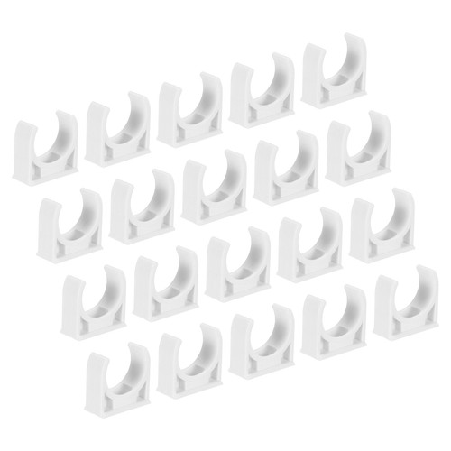 100pcs attache conduit - pvc, u